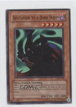 Invitation to a Dark Sleep Unlimited YuGiOh Phroh's Servnt #PSV-082 2002 - Image 1
