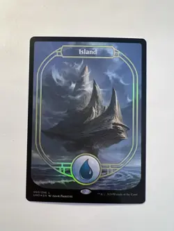 Forest - FOIL FULL ART - MTG Unsanctioned - NM - Image 1