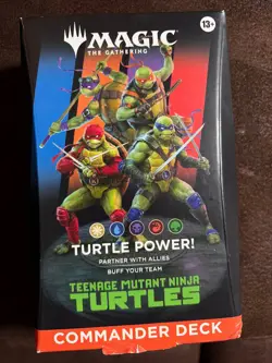 Magic The Gathering: Teenage Mutant Ninja Turtles Commander Deck - Image 1