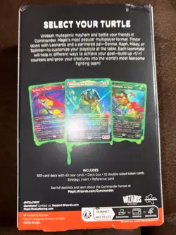 Magic The Gathering: Teenage Mutant Ninja Turtles Commander Deck - Image 2