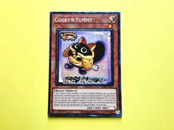 Yugioh - Cooky Yummy - Collector's Rare - JUSH-EN017 Justice Hunters 1st Edition - Image 2