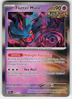 Flutter Mane 043/131 Holo SV: Prismatic Evolutions Pokemon Reverse Holo NM - Image 1