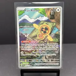 Fan Rotom 250/217 Illustration Rare Pokemon TCG Ascended Heroes NM - Image 1