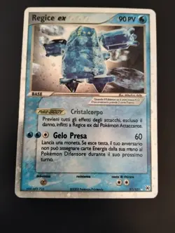 Pokemon Regice Ex 97/101 Ex Leggende Nascoste - Rara Holo ITA Arita Old - Image 1