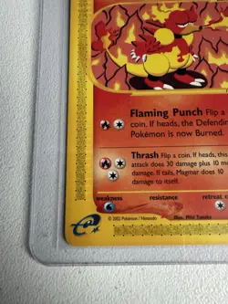 Magmar 86/165 Expedition Uncommon WOTC Vintage Pokemon 2002 - Image 2