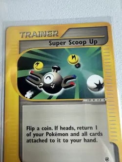 Super Scoop Up 151/165 Expedition Uncommon WOTC Vintage Pokemon - Image 2