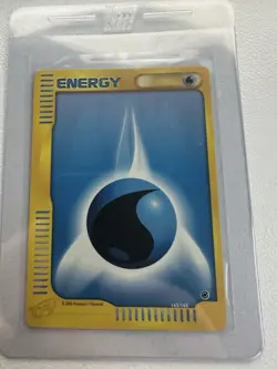 Water Energy Expedition Base Set 165/165 WOTC Vintage Pokemon - Image 1