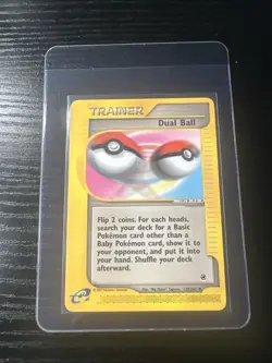 Dual Ball 139/165 Expedition WOTC Vintage Pokemon - Image 1