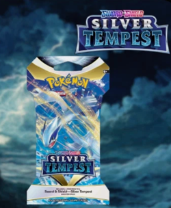 Pokemon TCG: SWSH Silver Tempest Sleeved Booster Pack Brand New Sealed Lugia Art - Image 1