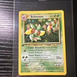 Bellossom 3/111 Neo Genesis Holo WOTC Vintage Pokemon - Image 1