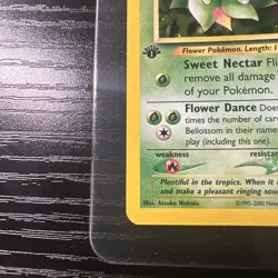 Bellossom 3/111 Neo Genesis Holo WOTC Vintage Pokemon - Image 2