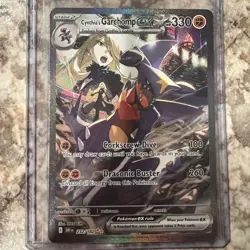 Pokemon TCG Cynthia's Garchomp SIR EX 232/182 Destined Rivals - Image 3