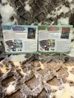 Pokemon TCG Temporal Forces PC And Elite Trainer Box Lot Of 2 New Sealed - Image 3