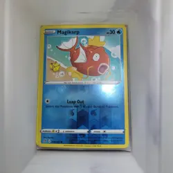 Magikarp 039/192 PIKACHU CAMEO Common Rebel Clash Pokemon Reverse Holo Near Mint - Image 1