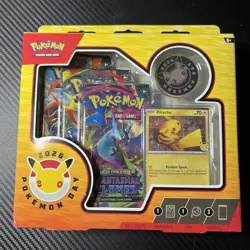 Pokemon Day 2026 Collection Box (Factory Sealed) Pikachu Holo - Image 1