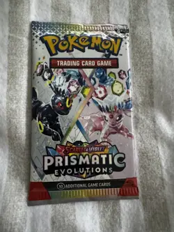 Pokemon TCG: Scarlet & Violet Prismatic Evolutions Booster Pack - Factory Sealed - Image 1
