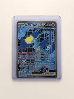 Pokemon TCG Iron Crown EX Prismatic Evolutions Special Illustration Rare - Image 1