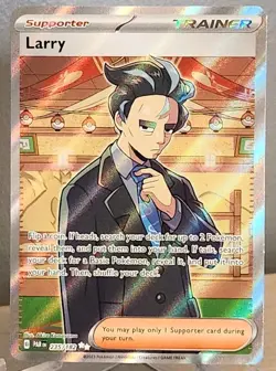 2023 Pokemon SV Paradox Rift Larry #235/182 - Image 1