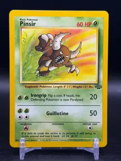 Pinsir 25/64 Rare Jungle Pokemon Unlimited NM - Image 1