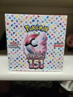Pokemon 151 Japanese Booster Box Factory Sealed US seller With Shrink READ - Image 1