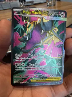 Pokemon TCG Mega Mawile ex - 162/132 ME01: Mega Evolution Ultra Rare NM - Image 2