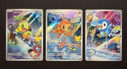 Pokemon First Partner Illustration Collection Series 1 Gen 4 Sinnoh Pack Fresh - Image 1