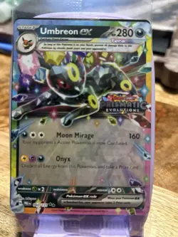 Umbreon Stamped Surprise Box Promo 060 Pokemon Prismatic Evolutions - Image 1