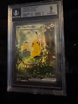 2026 Pokemon Ascended Heroes Pikachu ex Special Illustration Rare #276/217 BGS 9 - Image 1