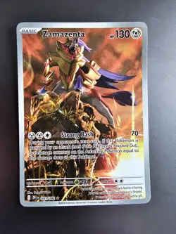 Zamazenta - 201/182 201/182 Pokemon Illustration Rare SV10: Destined Rivals Card - Image 1