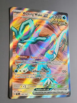 Pokemon Card Walking Wake EX 189/162 Holo Ultra Rare Temporal Forces NM - Image 2