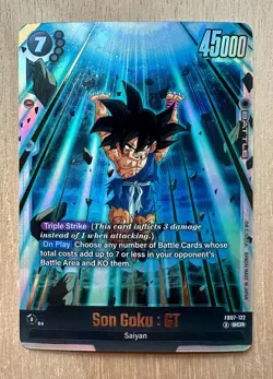 Dragon Ball Super Son Goku GT SCR FB07-122 Card Standard - Image 1