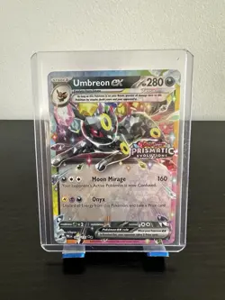 Pokemon Prismatic Evolutions Umbreon Stamped Surprise Box Promo 060/131 - Image 1