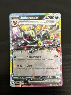 Pokemon Prismatic Evolutions Umbreon Stamped Surprise Box Promo 060/131 - Image 2