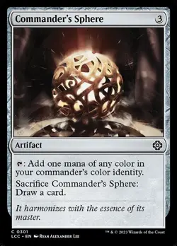 Commander's Sphere - Commander: The Lost Caverns of Ixalan - C - #301 - NM - Image 1