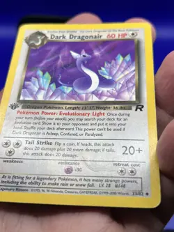 Pokemon Card Team Rocket 1st Edition Dark Dragonair Uncommon 33/82 HP/ DMG - Image 4