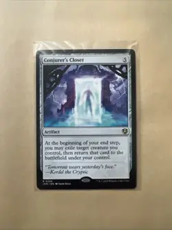 MTG Conjurer’s Closet INR 0259 R NM Regular - Image 1