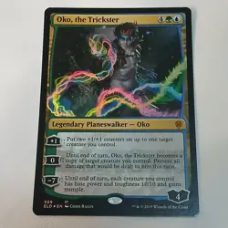 Oko, the Trickster FOIL - Throne of Eldraine - Mythic MTG - Image 1