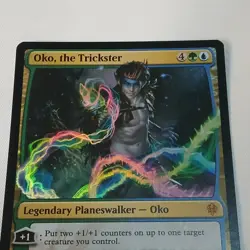 Oko, the Trickster FOIL - Throne of Eldraine - Mythic MTG - Image 2