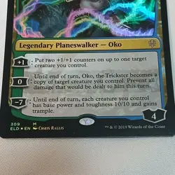 Oko, the Trickster FOIL - Throne of Eldraine - Mythic MTG - Image 4