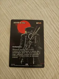 MTG All Will Be One (Borderless) Teenage Mutant Ninja Turtles Source Material - Image 1