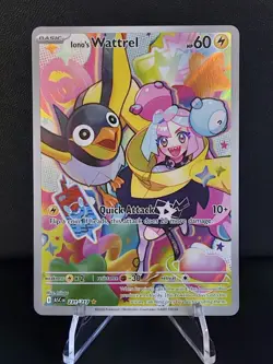 Iono's Wattrel 231/217 ME: Ascended Heroes NM Pokemon Illustration Rare - Image 1