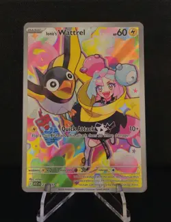 Iono's Wattrel 231/217 ME: Ascended Heroes NM Pokemon Illustration Rare - Image 3