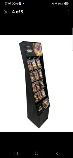 Pokemon Perfect Order Retail Display Rack With Base And Hooks (no packs) - Image 3