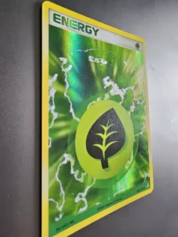 Pokemon TCG - Grass Energy 105/110 - Ex Holon Phantoms - Holo Rare - Image 2