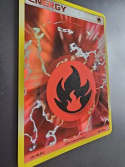 Fire Energy Holo Rare 106/110 EX Holon Phantoms 2006 Pokemon TCG LP - Image 2