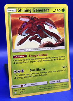 2017 Pokemon Card Shining Genesect Shining Legends 9/73 NM - Image 2