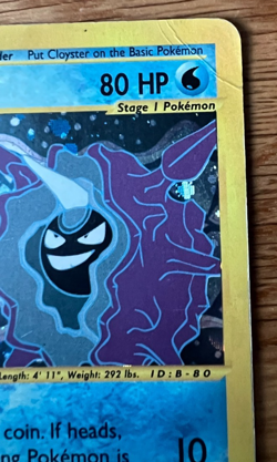 Expedition Cloyster #8 English Holo Rare 8/165 - LP 2002 Pokemon E Reader - Image 4