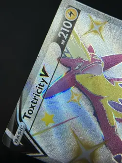 2021 TCG Pokemon #SV112 Toxtricity V SV112/SV122 Holo SWSH Shining Fates - Image 3