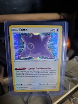 Pokemon TCG Ditto Crown Zenith 107/159 Holo Holo Rare - Image 1
