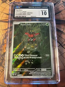 TAPU BULU - CGC 10 - 065/064 Shrouded Fable - Pokemon TGC ( not PSA ) - Image 1